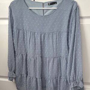 Pretty Garden Blue Blouse